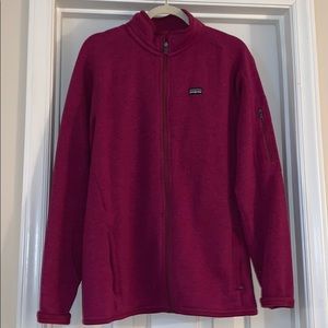 Fuchsia/ Purple Patagonia zip up